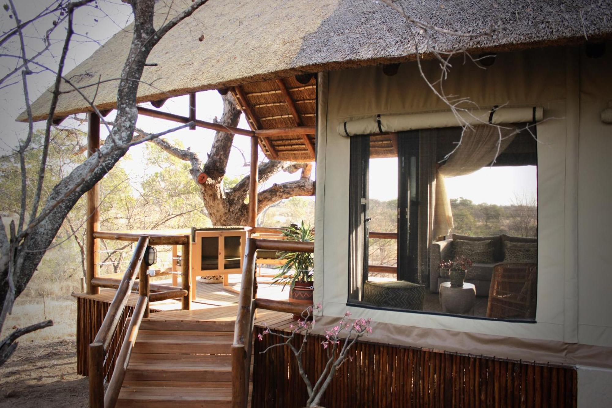 Sausage Tree Safari Camp Balule Game Reserve Exterior photo